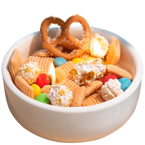 Realistic Snack-Scented Candle Bowl