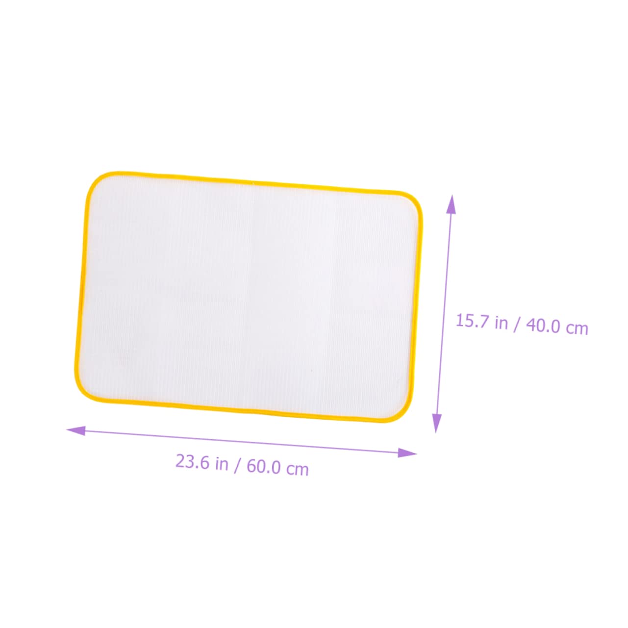 Garneck 10pcs Ironing Mats Tabletop Ironing Pad Washable Quilting Mesh for Clothes Protection Random Color