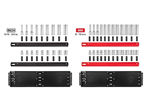 Image of TEKTON 3 /8 Inch Drive 6-Point Socket Set, 42-Piece | SHD91218