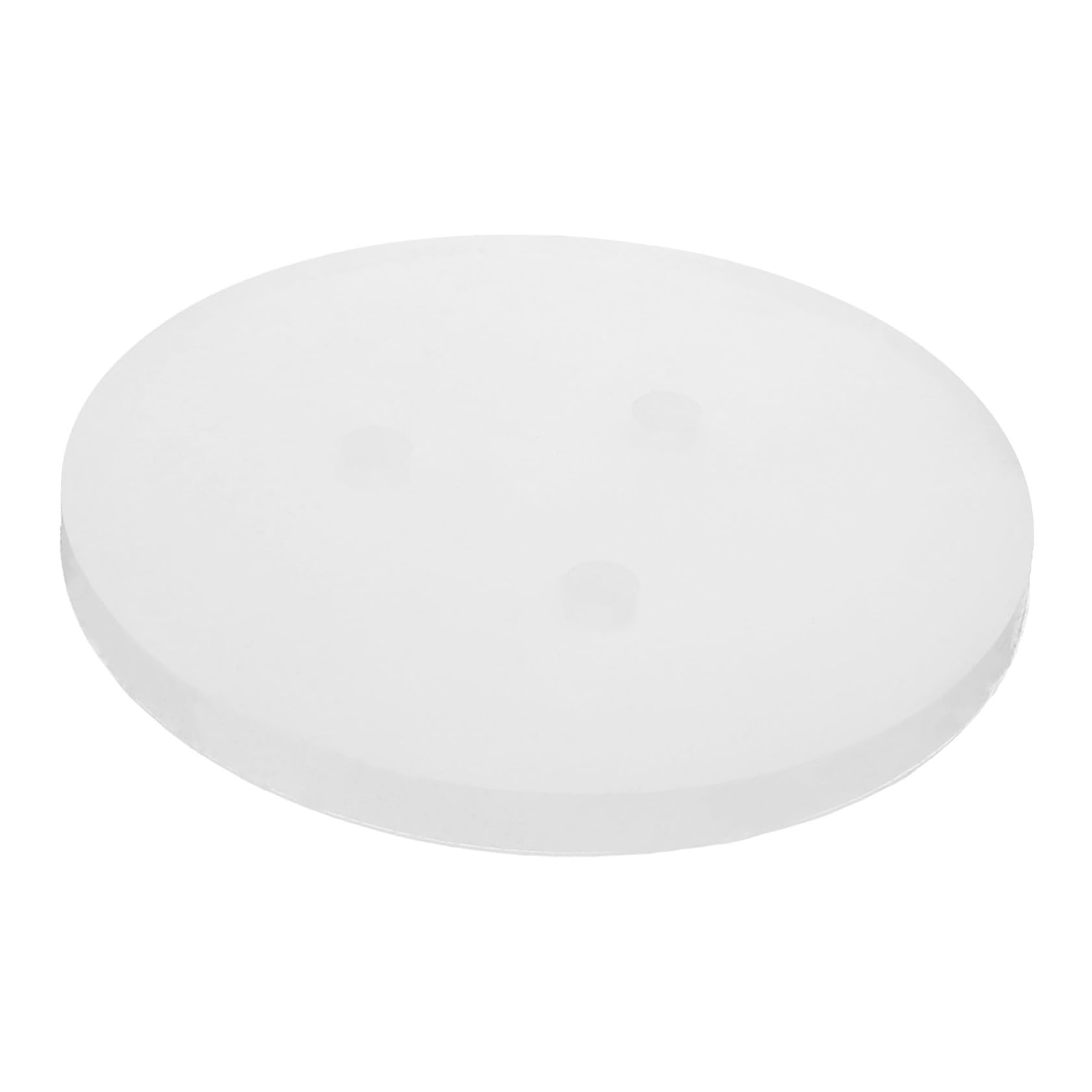 SOLUSTRE Popcorn Machine Silicone Pads Fashion Pop Corn Maker Popcorn Maker Traditional Liner Dash Accessory Vintage Replacement Large Cover Popping Corn White