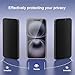 Ailun 3 Pack Privacy Screen Protector for iPhone 16 [6.1 inch] + 3 Pack Camera Lens Protector, Anti Spy Private Tempered Glass Film, Case Friendly, [9H Hardness][Not for iPhone 16e/16Pro/Plus/ProMax]