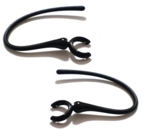 2PCS Earhooks for Aliph Jawbone Icon Hero Catch Bombshell Ace Thinker Rogue Wireless Bluetooth Headset Ear Hook Loop Clip Earhook Hooks Loops Clips Earloop Earclip Earloops Earclip Part Pa
