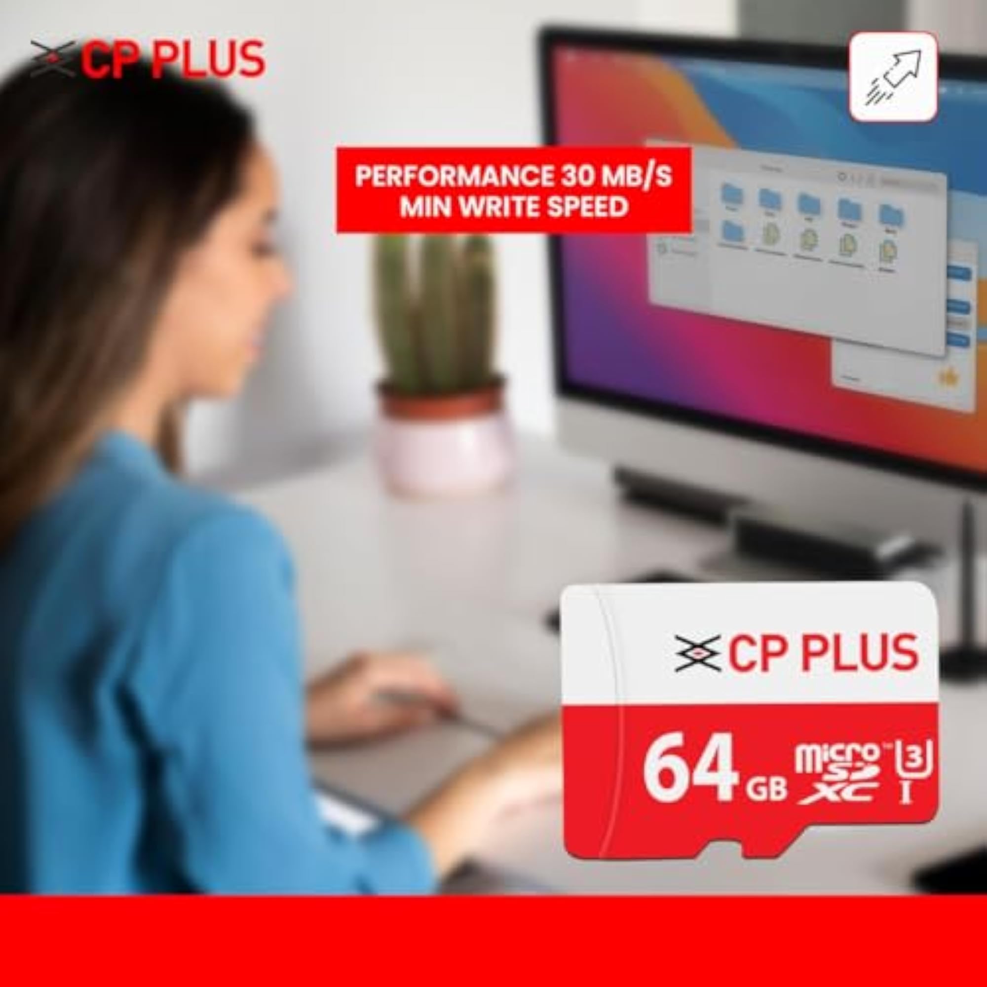 64GB Micro SDXC Memory Card, High Performance