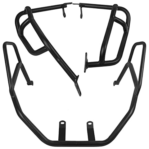 BAIONE Engine Guard Highway Crash Bars Compatible with Honda NT1100 NT 1100 2022 Up Motorcycle Falling Protection Accessories Black(Upper and Lower Engine Guard) Cover