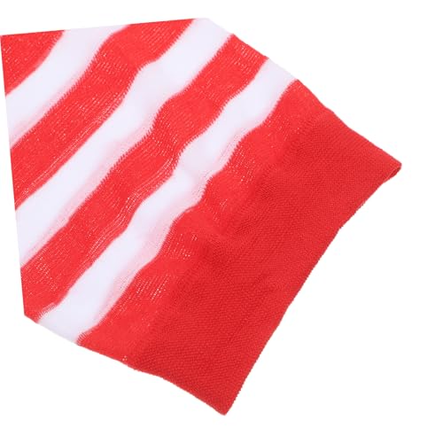 Homoyoyo Christmas Socks for Girls Long Thigh High Striped Stockings over The Knee Polyester Free Size Fashion Socks3