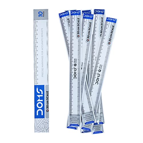 Regla Transparente Doms Q Series 30 cm Pack 10 Piezas miniatura 4