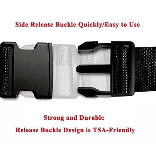 Jmuoyld JMUOYLDA1 2 Pack Suitcase Belts, Adjustable Luggage Straps thumb #4
