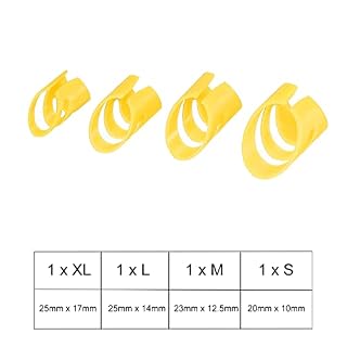 sourcing map Guitare Doigt Médiators XL L M S Dimension Jaune avec Rangement Boîte pour Guitare Basse Ukulélé Paquet de… - Les Beatles, Paul McCartney, John Lennon, RIngo Starr, George Harrison sourcing map Guitare Doigt Médiators XL L M S Dimension Jaune avec Rangement Boîte pour Guitare Basse Ukulélé Paquet de… – Image 2