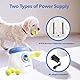 Pet Prime Automatischer Ballwerfer, Hunde Ball Interaktive Ballwurfmaschine 3 Tennisbälle Inklusive, für Kleine Hunde - Mini Style(White)