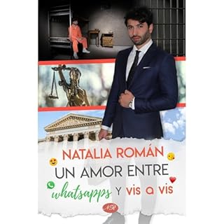 Un amor entre Whatsapps y vis a vis Audiolibro Por Natalia Román arte de portada
