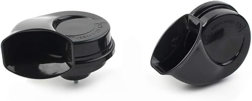 Miniatura 4 de GZYF Car Auto Super Loud 120DB cuerno eléctrico de caracol para Toyota Corolla Avensis Camry C-HR Highlander Land Cruiser Tacoma Crown Reiz Pardo