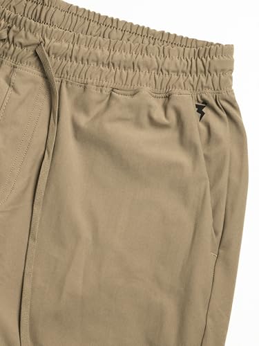 Image of TECHNOSPORT Men's Regular Fit Solid Sports Shorts with Duracool+ for Running, Training & Workout Wear