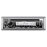 Kenwood KMR-D382BT Car & Marine Stereo - Single Din, Bluetooth Audio, CD USB MP3, Aux in, AM FM Radio SiriusXM Ready, Weatherproof, Multi Color Illumination (Renewed)