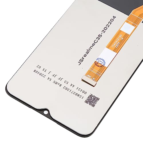 A-MIND for Oppo Realme C35 RMX3511 Screen Replacement Touch Digitizer LCD Display Full Assembly Repair Kits,with Tools
