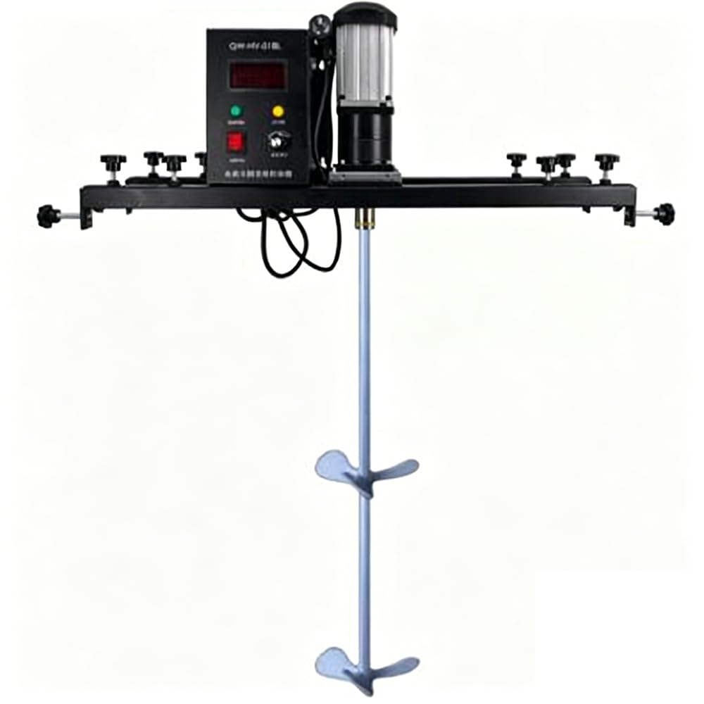 Elektrischer Trommelrührer, 980W IBC Tank Rührwerk für Tinte und Farbe, Teleskopreichweite 72-120cm, ideal zum Mischen verschiedener Behälter und Flüssigkeiten (Stil)
