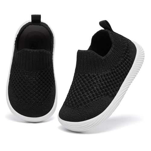 Image of MORENDL Baby Toddler Walking Socks Non-Slip Breathable Unisex Casual Sneakers