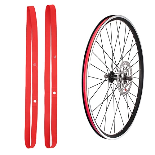 2 Unidades Tira de Protección para Rueda Mountain Bike miniatura 1