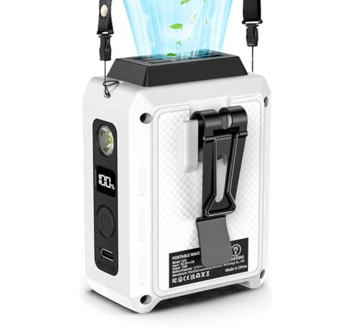 Ventilateur Tee Shirt Portable Avec 2 Plaques De Refroidissement Glace