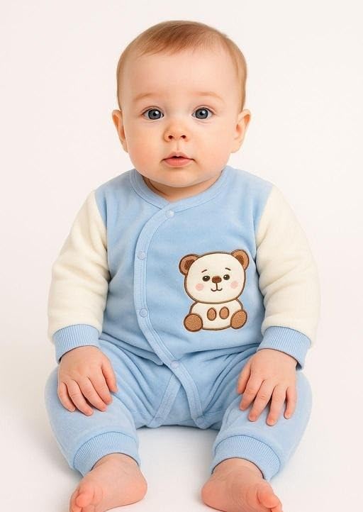 Solid Top & Bottom Set for Babt Boy's & Girl's Pack of 1| Comfortable, Breathable, Lightweight, Skin Friendly|SL_36-image-7