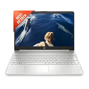 HP 15s- Ryzen 5-5500U 8GB RAM/512GB SSD 15.6 inch(39cm) Micro-Edge Anti-Glare FHD Laptop (Natural Silver/AMD Radeon Graphics/Alexa/Dual Speakers/Fast Charge/Windows 11/MS Office), 15s-eq2144au