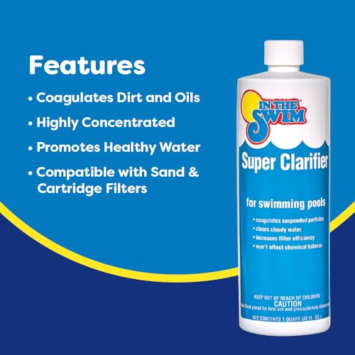 Image of In The Swim Super Clarifier - for Sand & Cartridge Filters - 1 Gallon