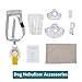WhaleSing Canine Nebulizer and Inhaler Mask for Cats and Dogs, Oxygen Mask for Pets (M - Medium Dogs)