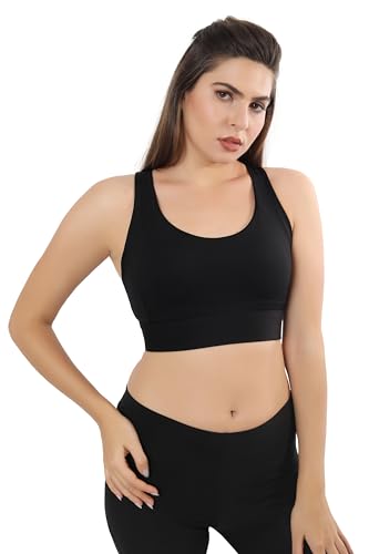 Image of Fabluk Sports Bra European Design - High Impact Support for Running & Cycling
