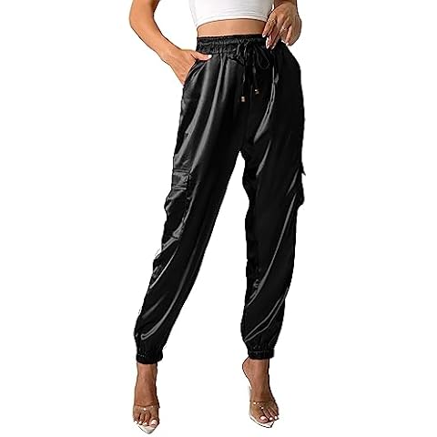 heipeiwa Women's High Waist Cargo Joggers Cover