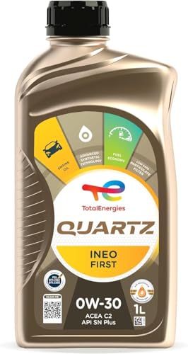 TOTAL トタル プジョー シトロエン DS 純正 エンジンオイル LBETNF1 QUARTZ INEO FIRST 0W30 1L