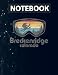 Produktbild Breckenridge Colorado Ski Mountain Skiing Retro Skier 130 Pages 8.5''x11'' in College Ruled Notebook