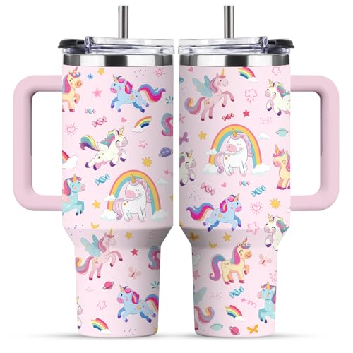Comparison: Best Unicorn Insulated Cup 10 Unicorn Tumbler For Women, 30 Oz Unicorn Stainless Steel Vacuum Tumbler, Birthday Christmas Graduation Gifts For Women Mom Sister Best Friends, Travel Coffee Insulated Cup