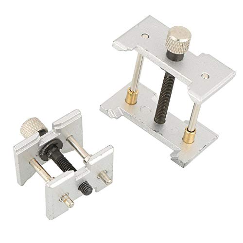 Image of DIY Crafts Design # No 2, Pack of 2 in 1, Watch Movement Clamp, 2 In 1 Wristwatch Case Metal Movement Holder Wat (Design # No 2, Pack of 2 in 1)