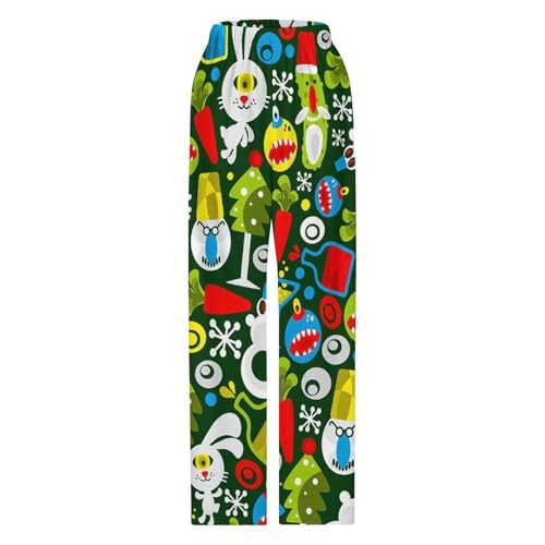 Christmas Green MonsterChildren's Casual Pajamas160CM3