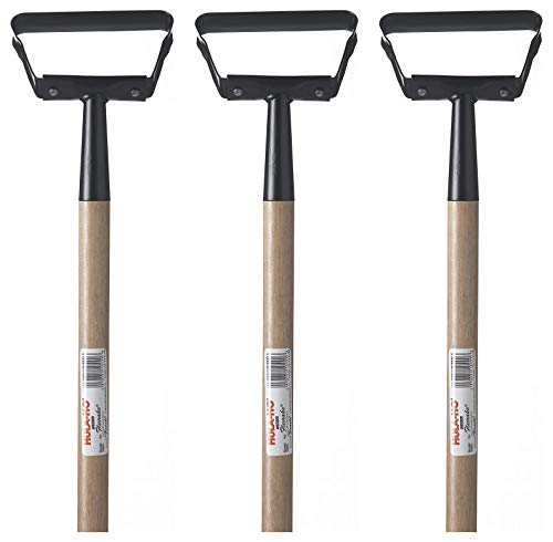 1000L Hula-Ho Weeder Cultivator con mango de madera 54 pulg miniatura 1
