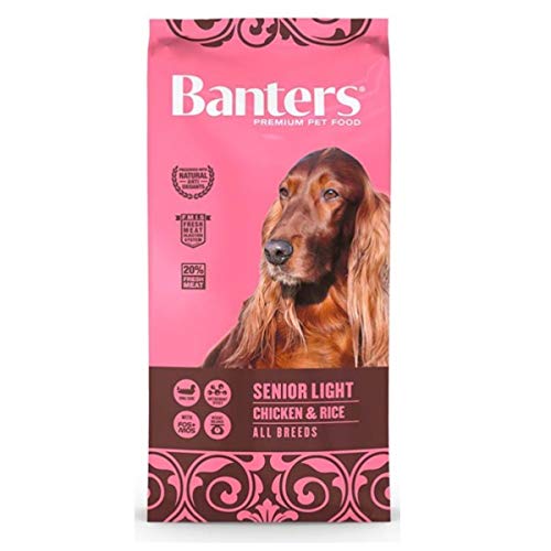 Banters Dog Senior Light Pollo y Arroz 3 Kg.