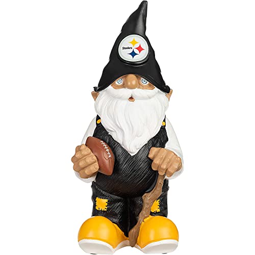 Image of NFL Resin 11.5 inch Team Logo Outdoor Garden Statue Gnome