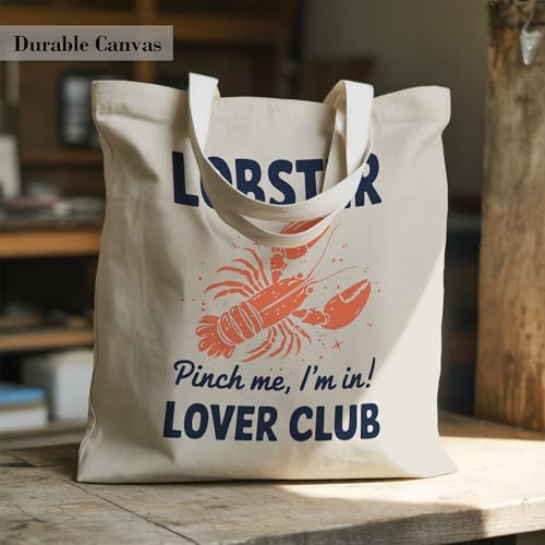 Bolso Tote de Lona con Bolsillo Interior miniatura 3