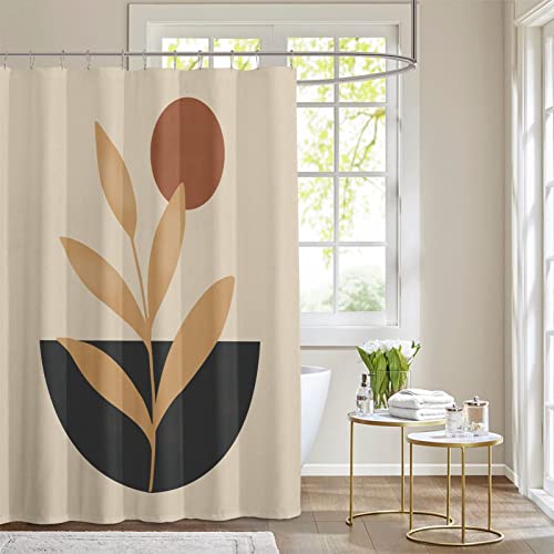 Cortina de ducha geométrica Boho Cover