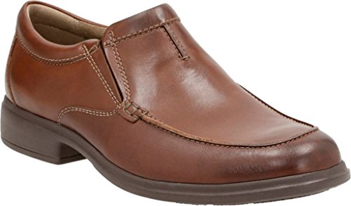 Bostonian Men's Tifton Step Moc Toe Slip-On,Brown Leather,US 7 M.