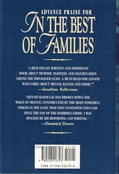 Hardcover In the Best of Families: The Anatomy of a True Tragedy Book