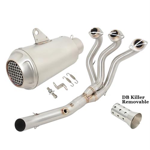 Silenciador de escape premium para Yamaha Tracer 900 con colector delantero de alta resistencia 2