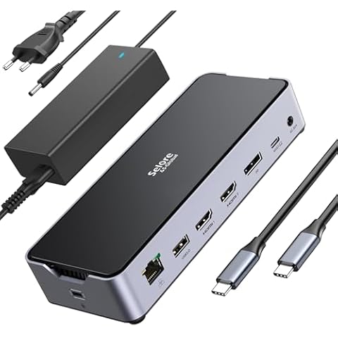 Selore&S-Global USB C Docking Station Cover