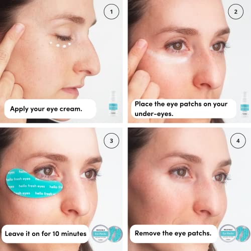 Hyaluronic Eye Patches Anti Dark Circle and Puffy Eyes Dr. Nature - Image 3