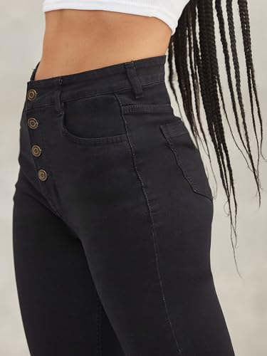 Image of Dolce Crudo Distressed High Rise Skinny Jeans for Women
