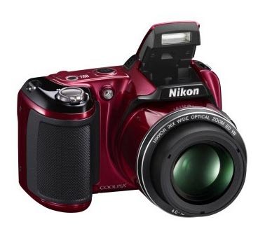 Buy Nikon Coolpix L810 16.1MP Point-and-Shoot Digital Camera (Red
