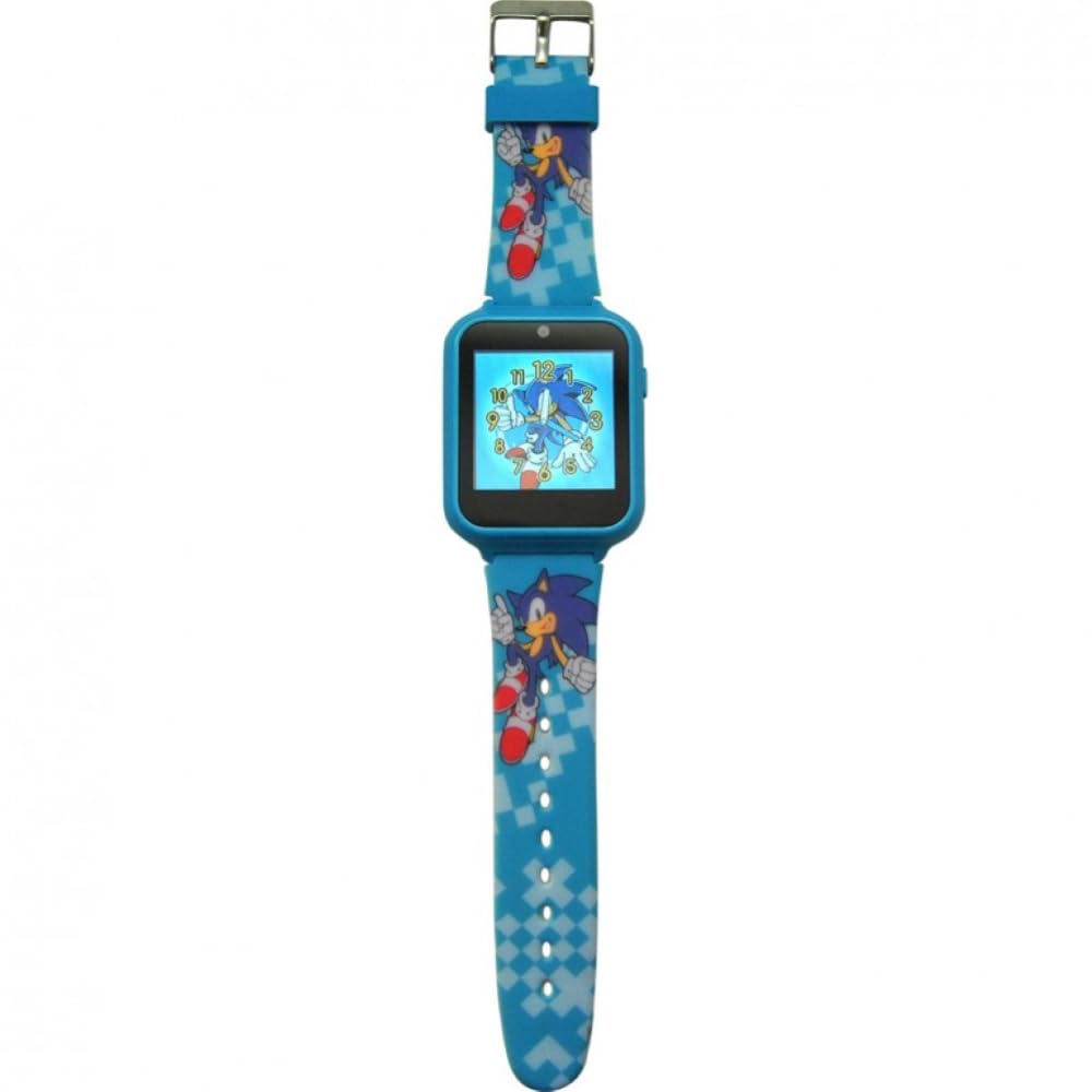 CARTOON Orologio interattivo Sonic smartwatch per bambini multifunzione ricaricabile con USB