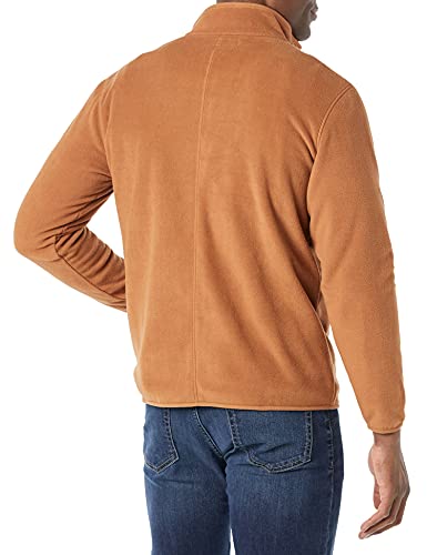 Image of Amazon Essentials Men's Insulated Fleece Jacket, Quarter-Zip Pullover for Cold Weather