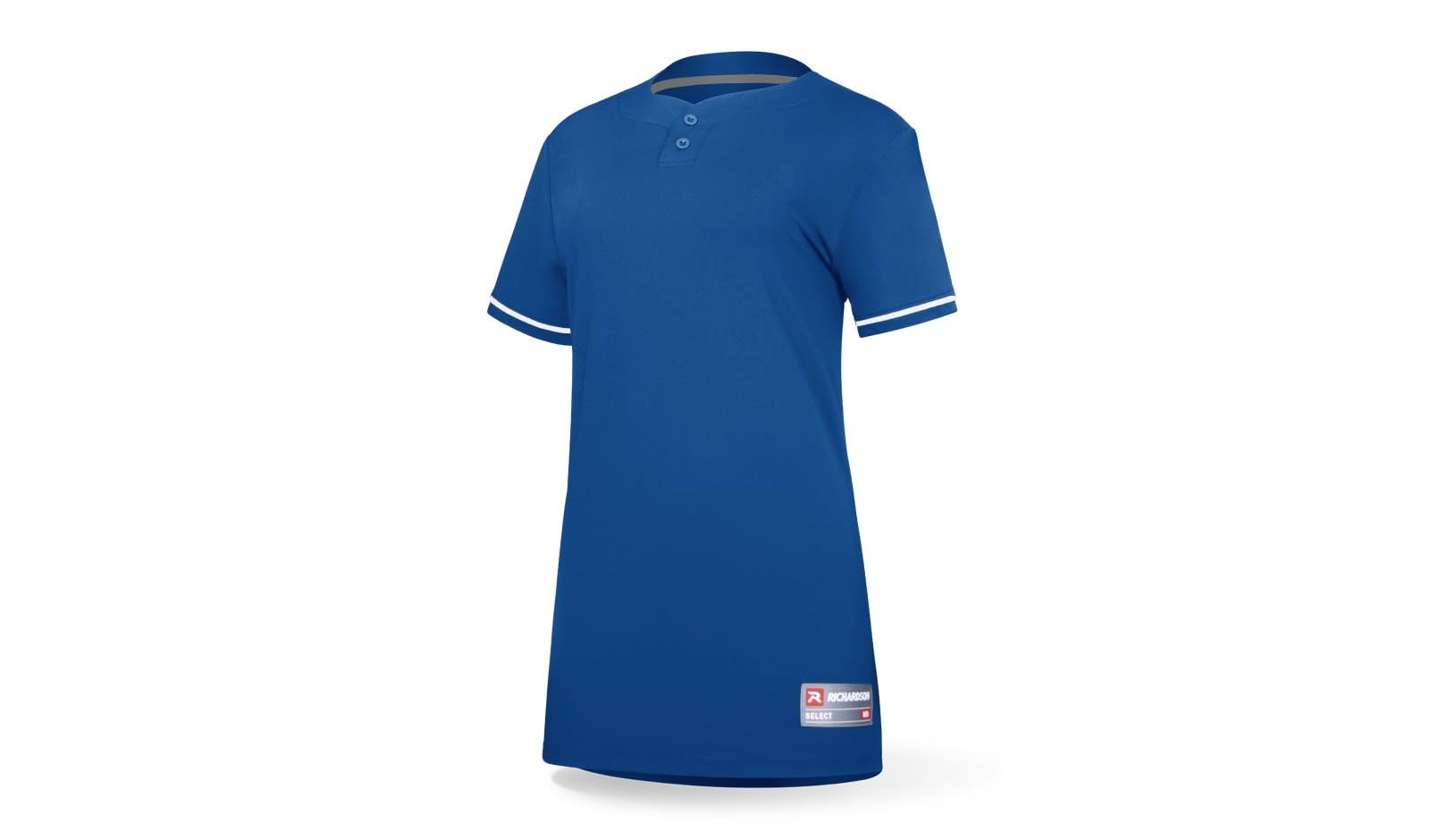 Richardson Youth Select Softball 2-Button Jersey - Royal/White, Large
