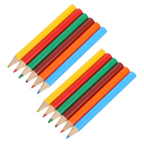Dibujo en el aula y viajes con mini lápices UKCOCO de colores