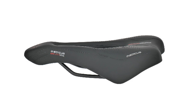 BÜCHEL WITTKOP Fahrradsattel mit innovativem 5 Zonen Medicus Konzept und orthopädischer Memory Foam Polsterung I bequemer Fahrrad Sattel für Damen & Herren I MTB, Trekking, City Sport & Freizeit